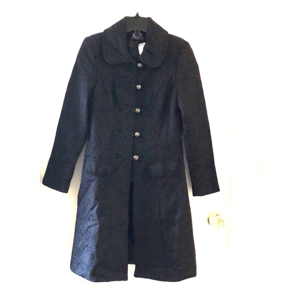 Fabulous Brocade Hearts & Roses UK fitted Jacket - Picture 3 of 8